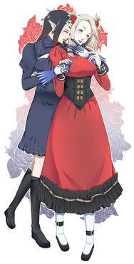 Meli and Lilith by Indra